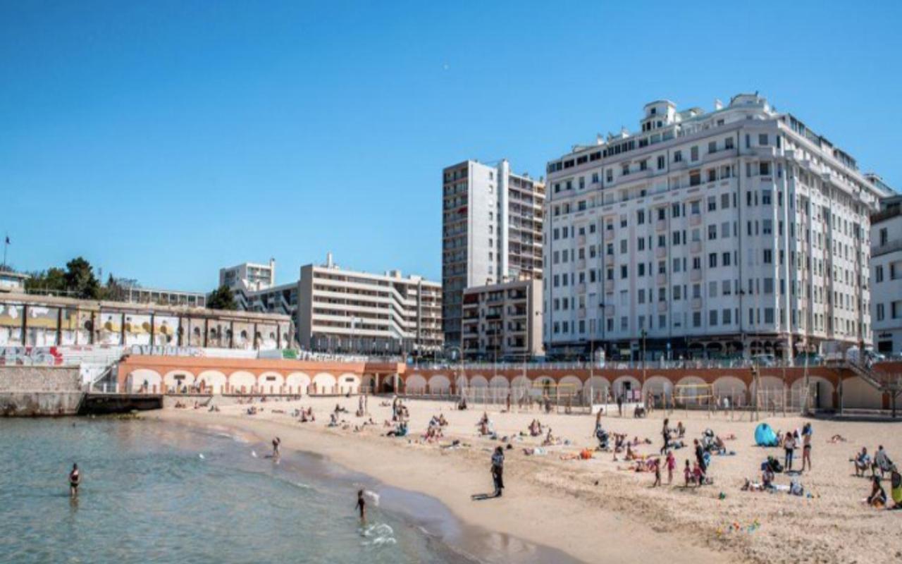 "Le Suez" Appartement Au Bord De Mer Catalans-Pharo Marseilles Exterior foto