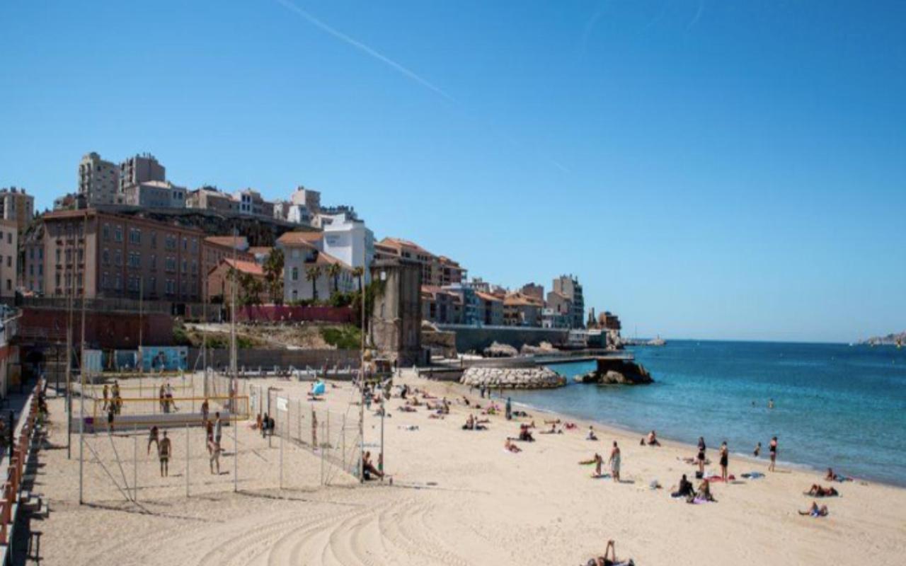 "Le Suez" Appartement Au Bord De Mer Catalans-Pharo Marseilles Exterior foto