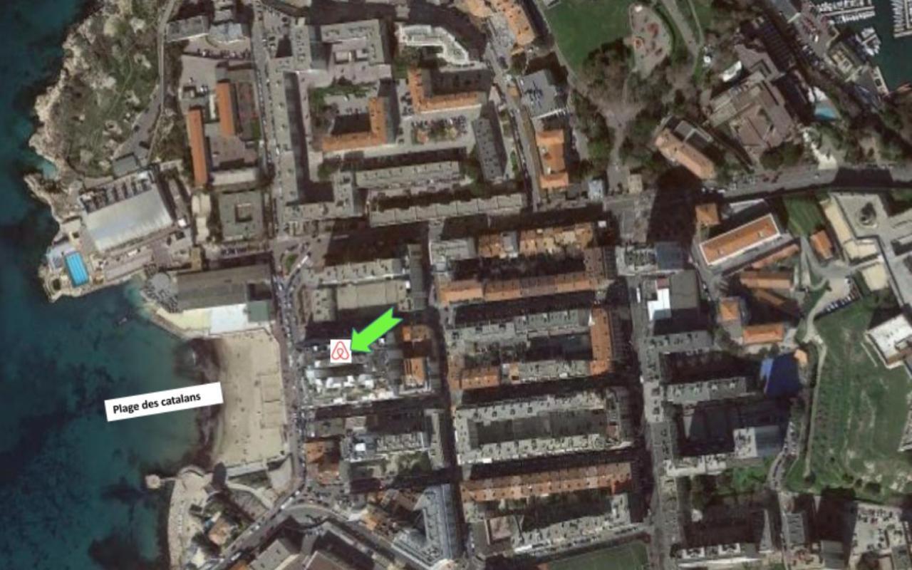 "Le Suez" Appartement Au Bord De Mer Catalans-Pharo Marseilles Exterior foto